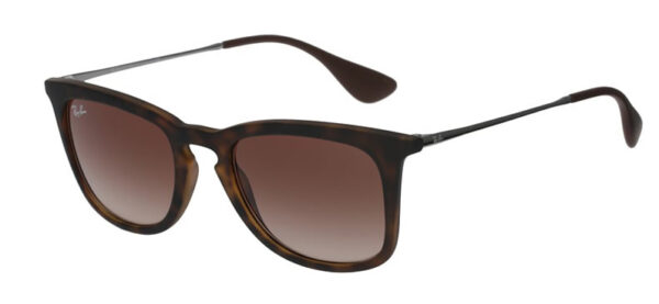 BRUNE KLASSISKE WAYFARER SOLBRILLER